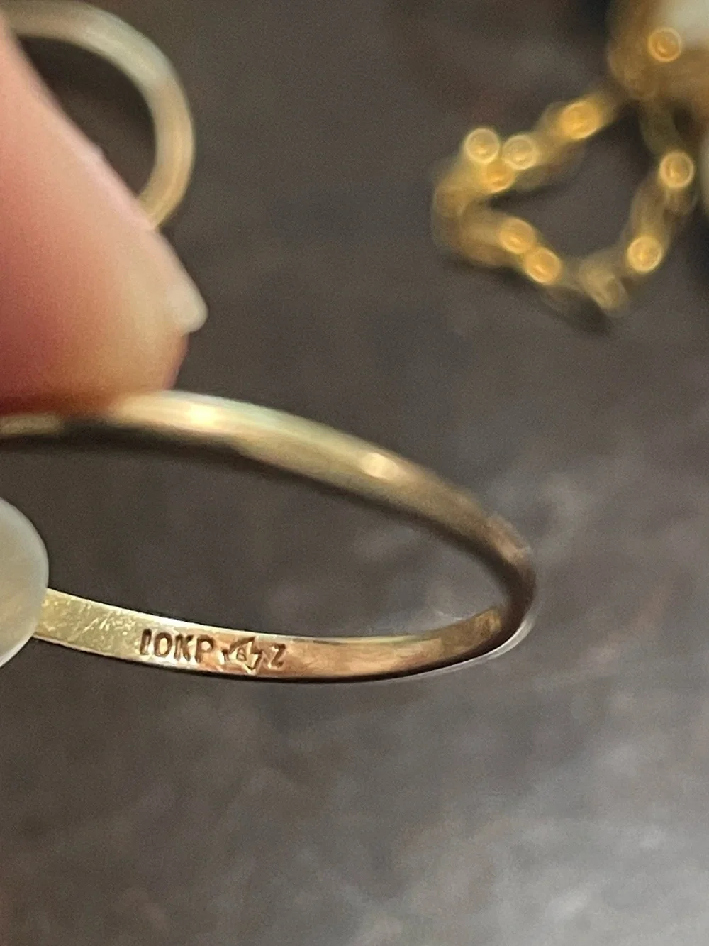 Vintage Chuck Clemency 10k Gold Ring with Diamonds and Tanzanite - Size 6.5